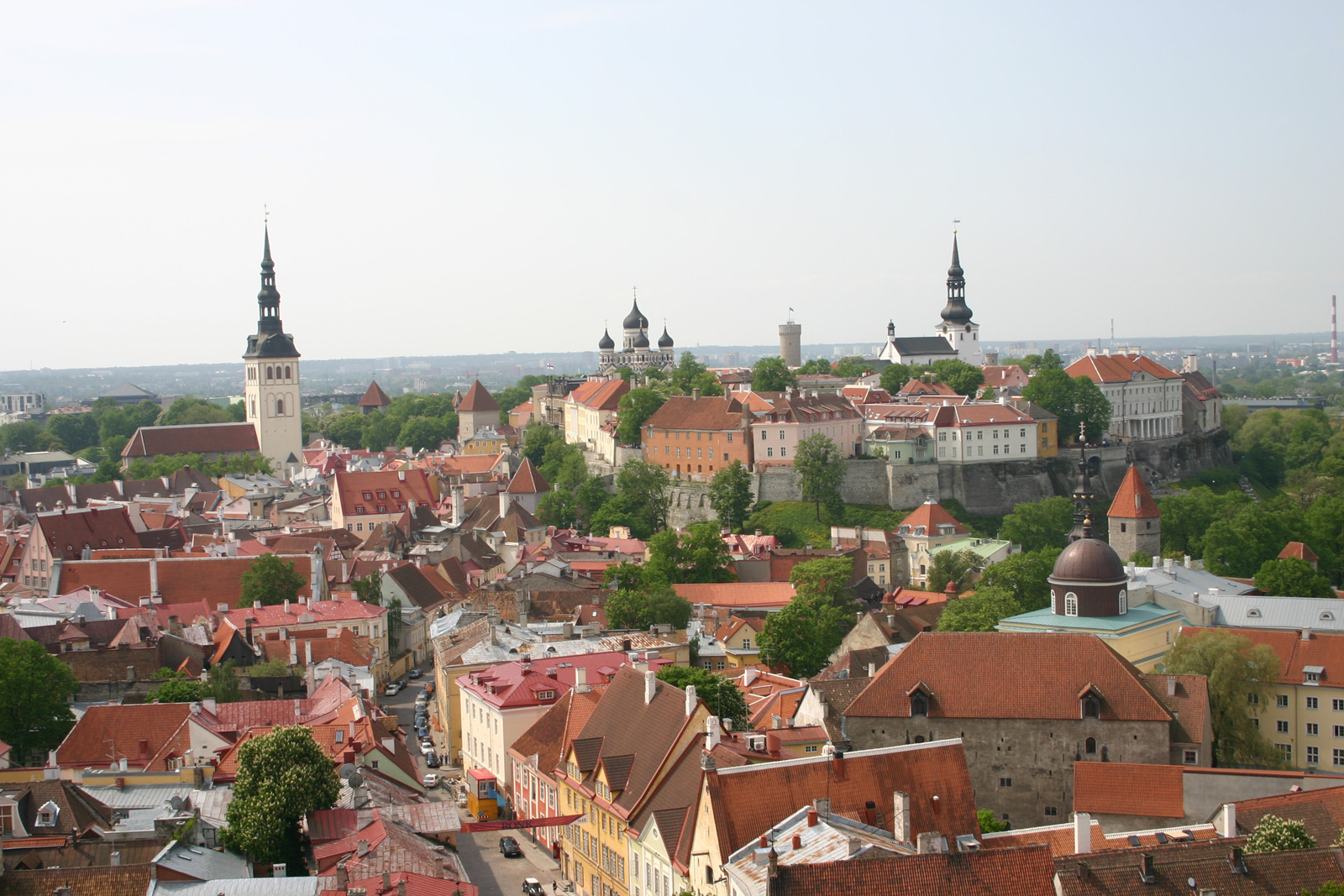 The old city of Tallinn
