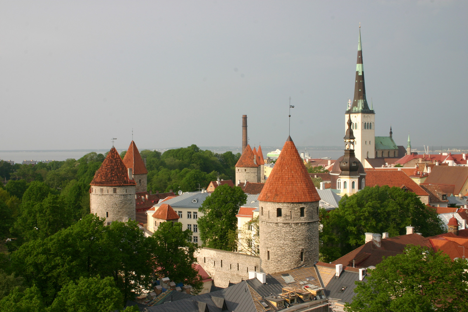 View of the old city limits
