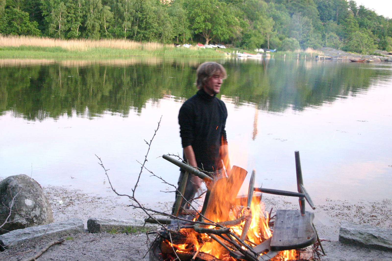 Jeroen, master of the fire..