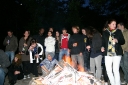 Gathering to say farewell..
