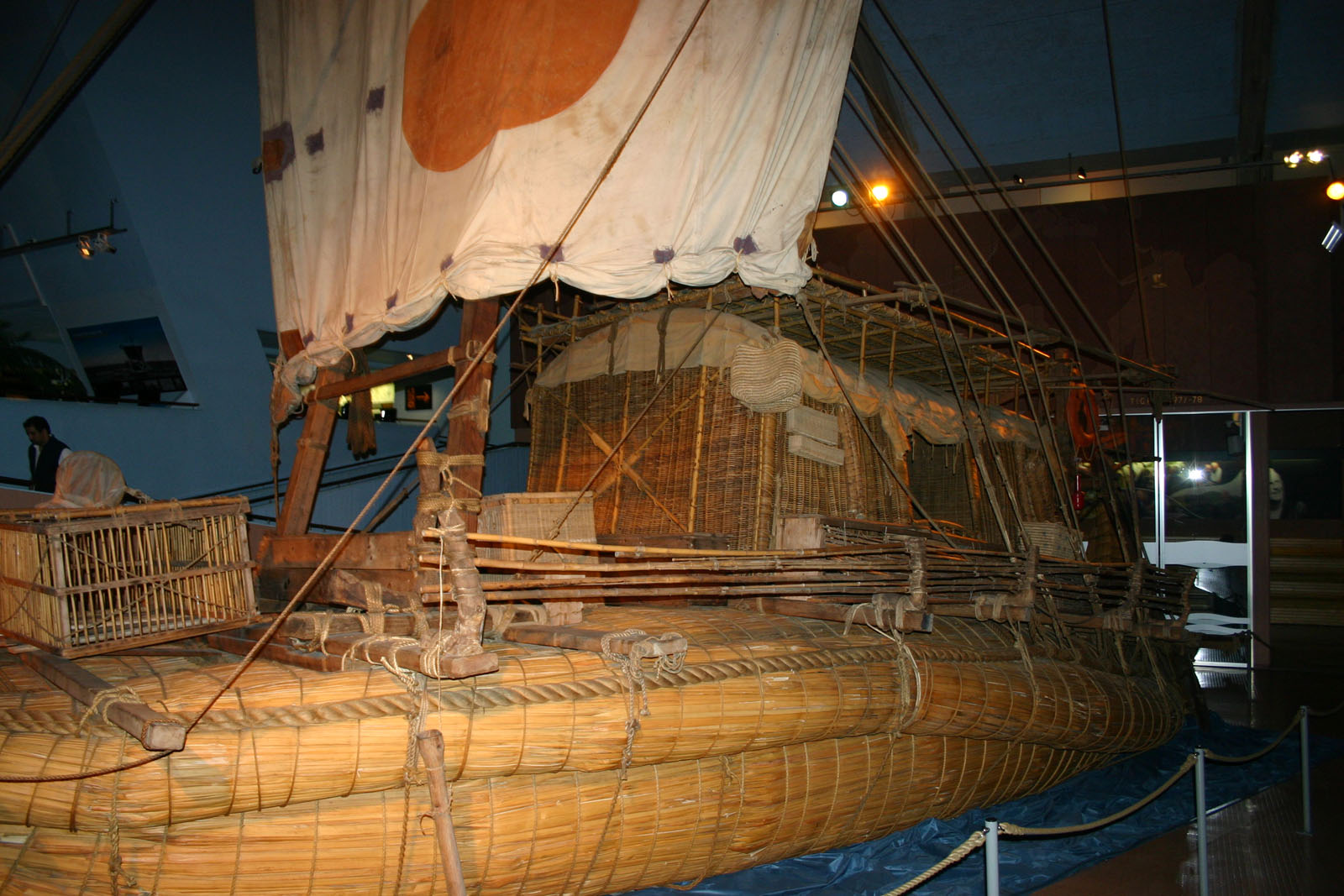 The papyrus boat RA II