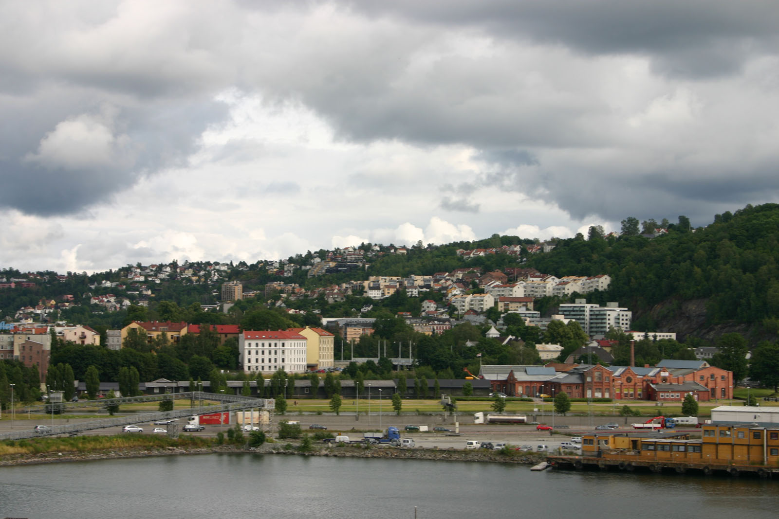 View on Oslo outskirts