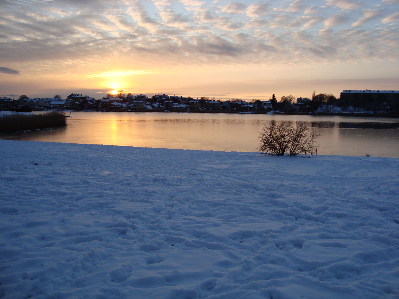 Sunset in Karlskrona..