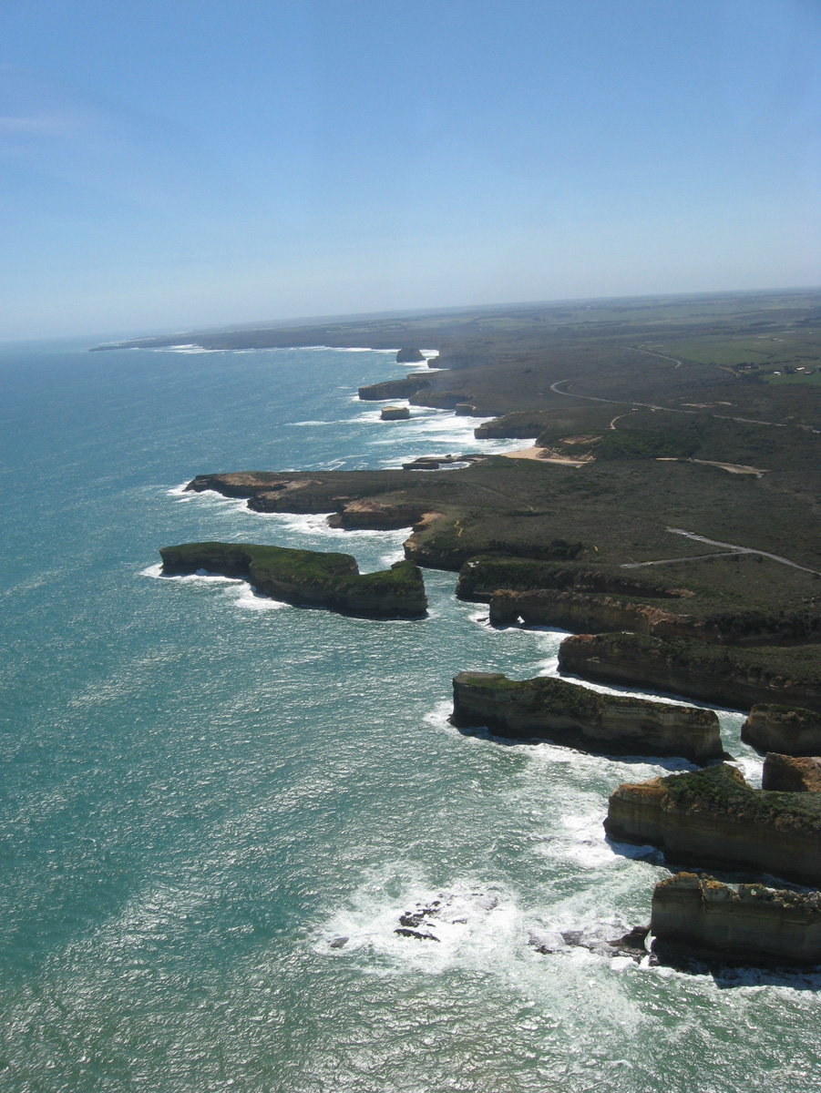 Shipwreck Coast from the air.. (1)