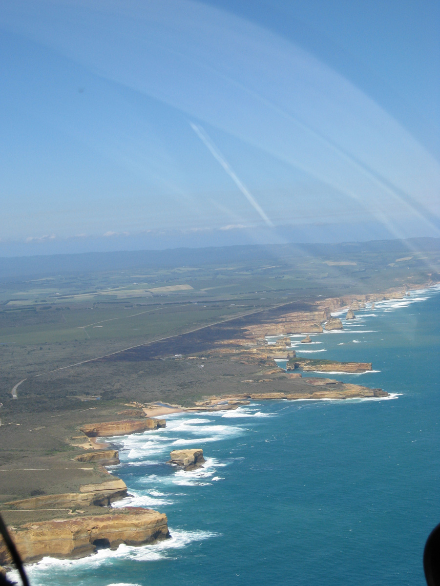 Shipwreck Coast from the air.. (7)