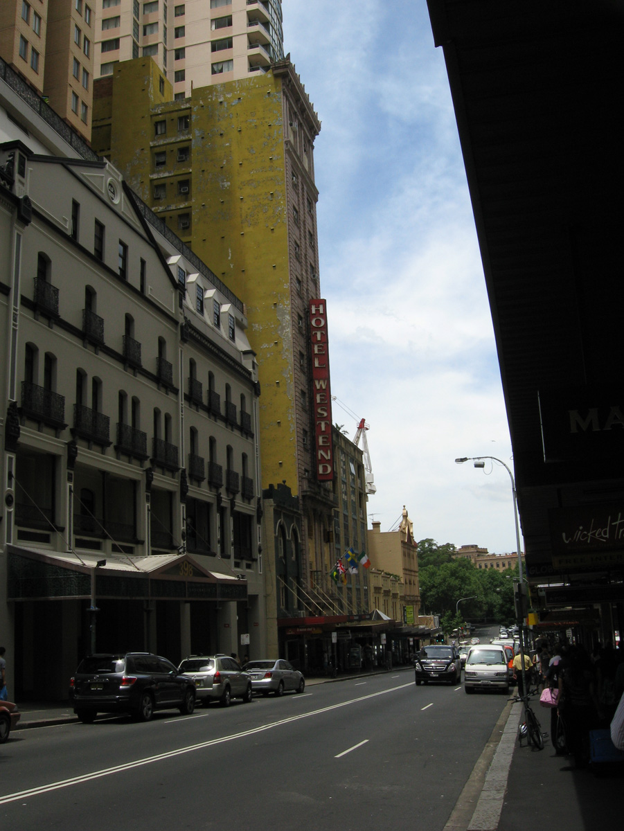 The Westend.. backpackers hotel I stayed at