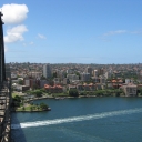 Overlooking the northern suburb Kirribilli