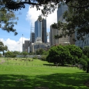 City centre from the botanical gardens