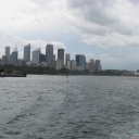 Coming in and going out of Sydney the old way..